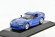 DODGE Viper Coupe Blue 1993 1/43 MINICHAMPS 430144021
