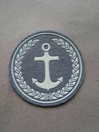 Naszywka wojskowa kotwica