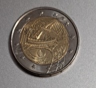 Francja 2 euro 2024r. Wieża Eiffla BCM