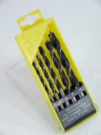 Wiertła do drewna zestaw 5 szt. 4-10