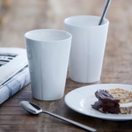 ROSENDAHL GRAND CRU TERMO KUBEK KUBKI TERMICZNE PORCELANA KOMPLET 2szt. NEW