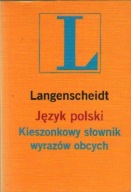 Język polski Kieszonkowy słownik wyrazów obcych Langenscheidt