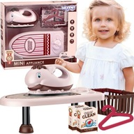 WOOPIE Zestaw do Prasowania Dla Dzieci 2w1 Deska Żelazko z Muzyką 7 el.