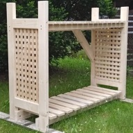 Drewutnia, regał ogrodowy, półka ogrodowa