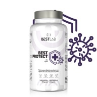 Best Lab BestProtect 60 kaps. cynk, L-lizyna, odporność, włosy, skóra