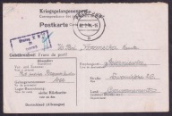 Stalag XB Sandbostel kartka wysłana do Skierniewic 1944 (130)