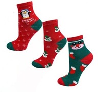 Skarpetki świąteczne dziecięce 35/38 - 3 pary