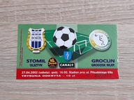Stomil Olsztyn - Dyskobolia Grodzisk , 2002 rok