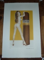 MEL RAMOS - Hav-a-Havana (1996) - 57cm x 38.5cm -POP ART- (WARHOL, BANKSY)