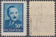 477** niebieski , c. tło , pap. x2b , ZL 11 1/4 , gw.+opis Jerzy Walocha