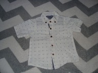 next koszula lato kropki modny chłopczyk 74