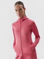 4F treningowa bluza rozpinana szybkoschnąca koralowa M