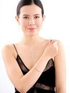 APART SREBRO RODOWANE NASZYJNIK CYRKONIE I PERŁA HODOWLANA