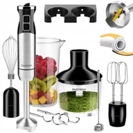 Blender ręczny mikser wielofunkcyjny ROZDRABNIACZ 1000W ostrza tytanowe 7W1