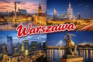 Magnes na Lodówkę miasto - Warszawa