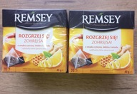 2x herbata REMSEY cytryna imbir i miód