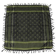 Arafatka chusta ochronna bandana MFH skulls - Green/Black