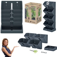 KWIETNIK STOJĄCY ZIELNIK OGRODOWY DONICE DO OGRODU OGRÓD WERTYKALNY