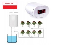 WAKACYJNE ELEKTRYCZNE AUTOMATYCZNE NAWADNIANIE PODLEWANIE KWIATÓW ROŚLIN PL