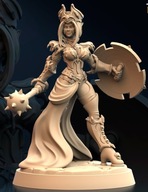 Female Night Keeper Vampire Lord Wampirzyca Undead Pinup F RPG Druk 3D NSFW