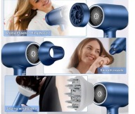 JA15 ROADTIME Suszarka Jonowa 2400W Z Dyfuzorem I Silnikiem Bezszczotkowy