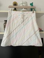 7 SPÓDNICA ANIMAL ZWIEWNA BAWEŁNA BATYST HAFT