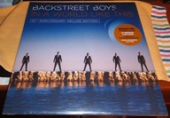 Backstreet Boys In A World Like This Blue And Yellow Winyl 2LP
