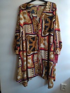 SUKIENKA ASYMETRYCZNA 50-52, DŁUGI RĘKAW