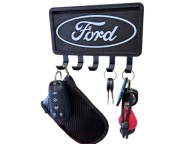 Personalizowany wieszak na klucze, organizer logo Ford