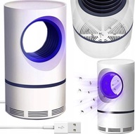Lampa owadobójcza UV pułapka na komary muchy ćmy USB ultradźwiękowa
