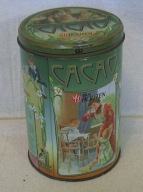 Puszka po kakao Van Houten edycja retro z ok.1980