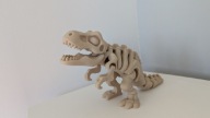 Dinozaur Szkielet Tyranozaur T-Rex wydruk 3D figurka 25 cm dla dzieci