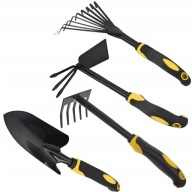 ZESTAW NARZĘDZI OGRODOWYCH NARZĘDZIA OGRÓD ŁOPATKA MOTYKA GRABKI DO OGRODU