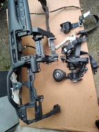 NISSAN LEAF II ZE1 2017- KONSOLA DESKA PODUSZKI NAPINACZE ORYG 4XPASY