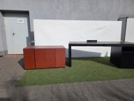 Skórzane Biurko dla Prezesa Poltrone Frau z mediaportem