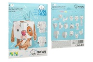 Kolorowanka-składanka Monumi Cube Head Pies