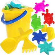 Sprzedam Zestaw do piasku z foremkami, wiaderkiem i łopatką dla dzieci