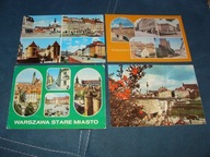 WARSZAWA 4 POCZTÓWKI