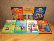 Teletubisie 7x DVD PL polski j. Teletubbies Muzyczny plac Pora spać + inne