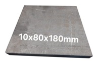 Blacha stalowa formatka z blachy 10mm 80x180mm