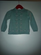 Mini club zapinany sweterek sweter 74/80