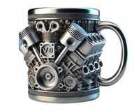 HIT! KUBEK 3D SILNIK V8 MOTORYZACYJNY PREZENT DLA DZIADKA! OKAZJA!