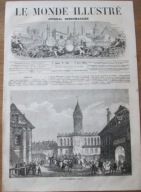 1863 Powstanie Styczniowe rycina przybycie Langiewicza do Tarnowa