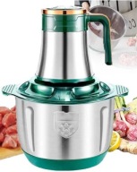 ELEKTRYCZNY ROZDRABNIACZ SZATKOWNICA DO WARZYW MIĘSA ŻYWNOŚCI 3L + RĘCZNY
