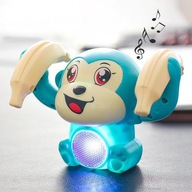 Super interaktywna zabawna małpka aktywowana głosem