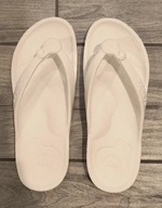 Klapki gumowe japonki białe - dla WOŚP <3