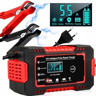 PROSTOWNIK AUTOMATYCZNY INTELIGENTNA ŁADOWARKA AKUMULATORA 12V 6A LCD