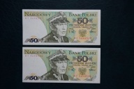 Banknot Polska PRL 50 złotych ser HY 1988 rok parka destrukt !!!