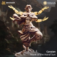 Monk of the Astral Sun Caryian - DM Stash - figurka RPG DnD D&D druk 3D 14K