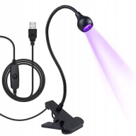 Lampka UV 5W czarna z sensorem do utwardzania lakierów i żeli